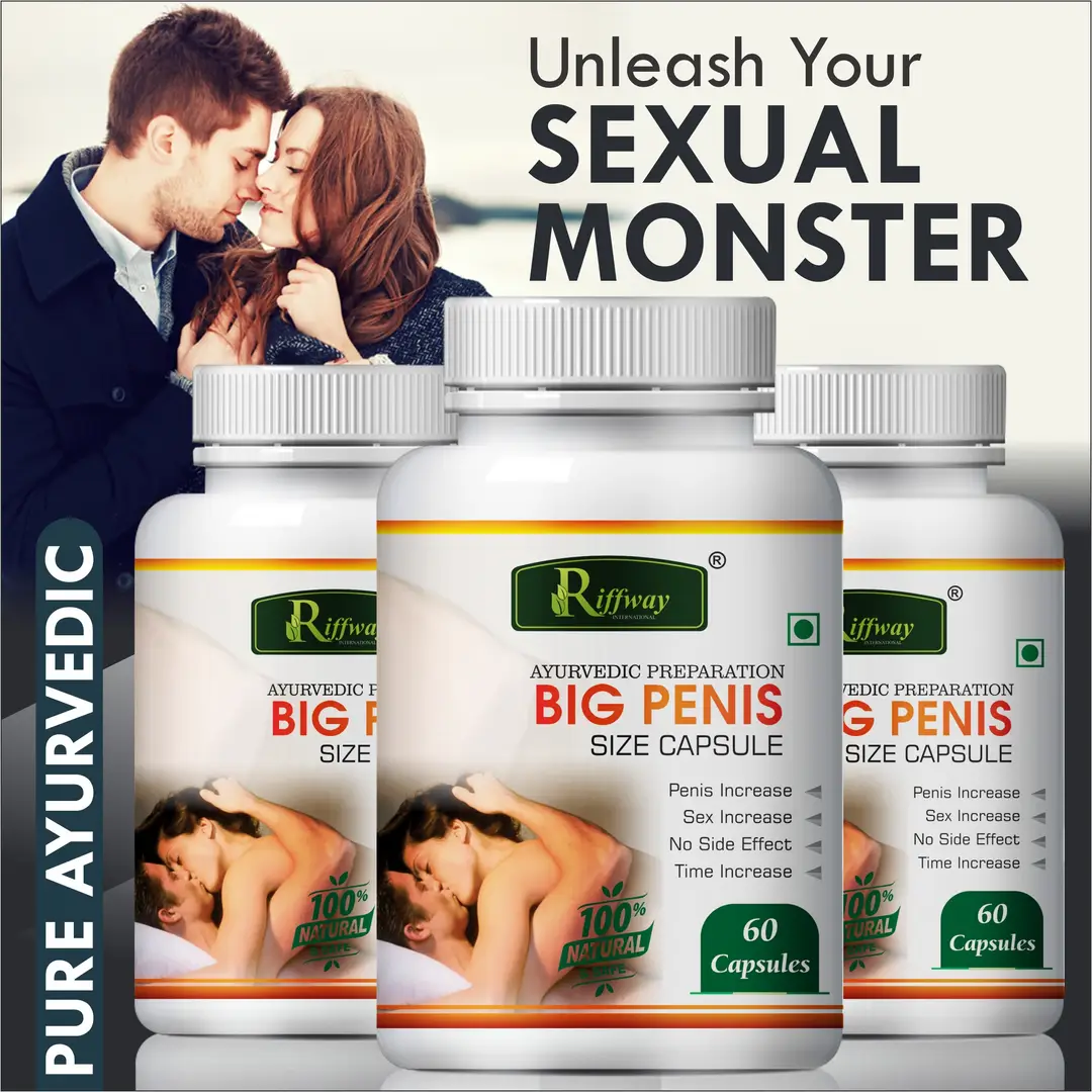 Big Penis Herbal Capsules For Helps To Improve Your Sexual Confidence 100%  Ayurvedic Pack Of 3