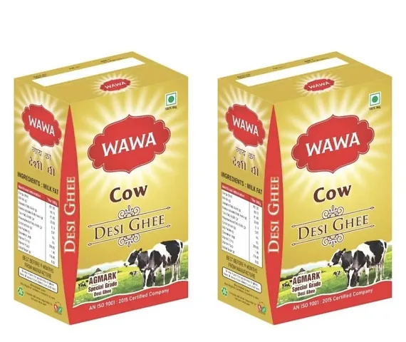 Wawa Desi Cow Ghee |Made Traditionally from Curd | 500ml tetra-2