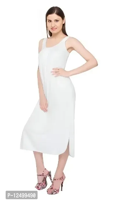 Buy FashNwish Womens Hosiery Cotton Full Length Camisole, Long Inner wear  Petticoat-Nighty Slip-Kurti Slip-Suit Slip White Online In India At  Discounted Prices
