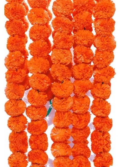 Artificial Marigold Flower String for Home Decoration
