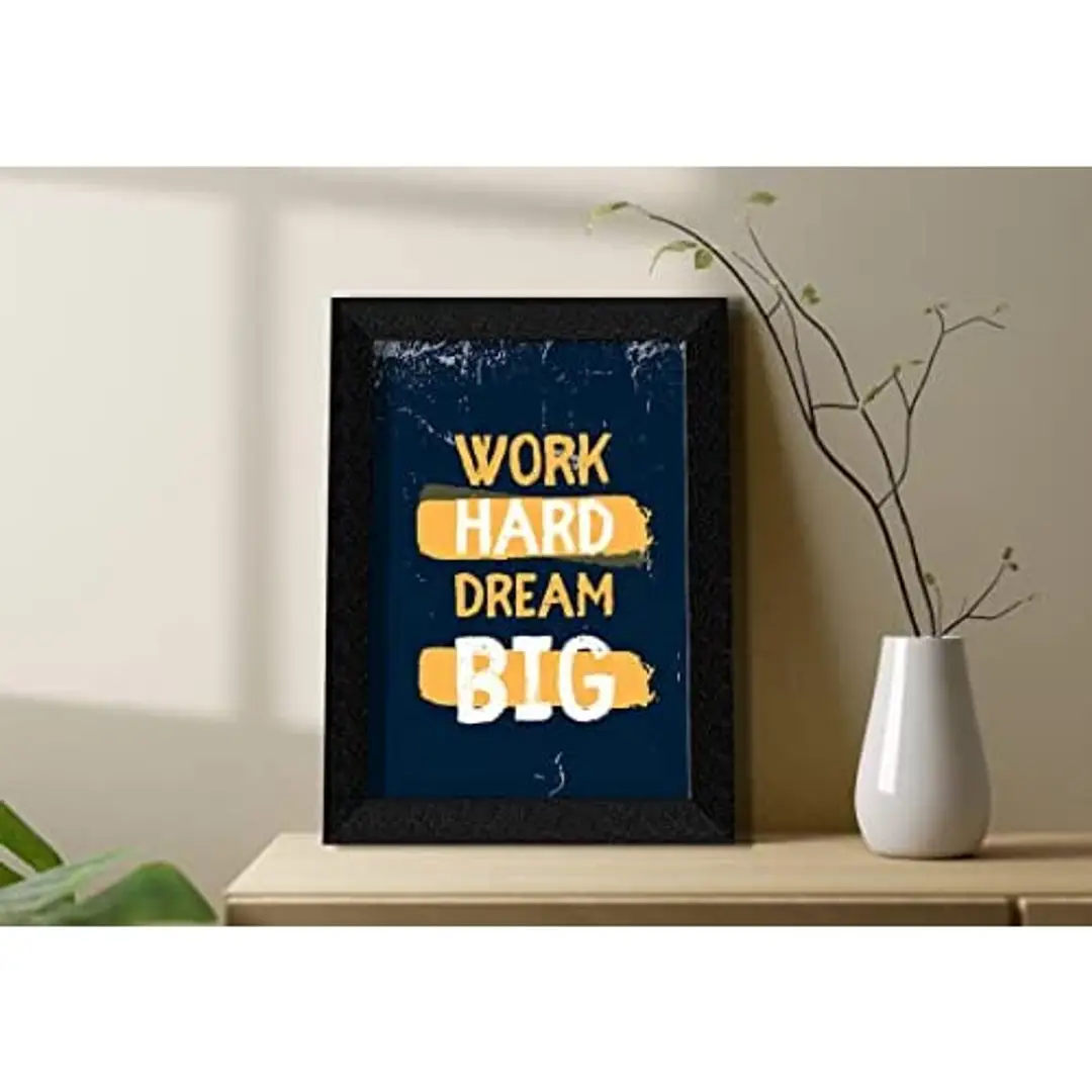 Buy SAF Motivational Quote Poster with Frame for Office Wall School