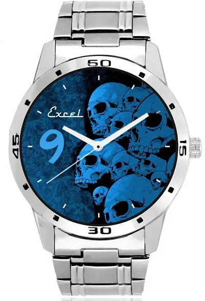 Excel Analogue Blue Dial Men's Watch -AAJ27 : Amazon.in: Fashion