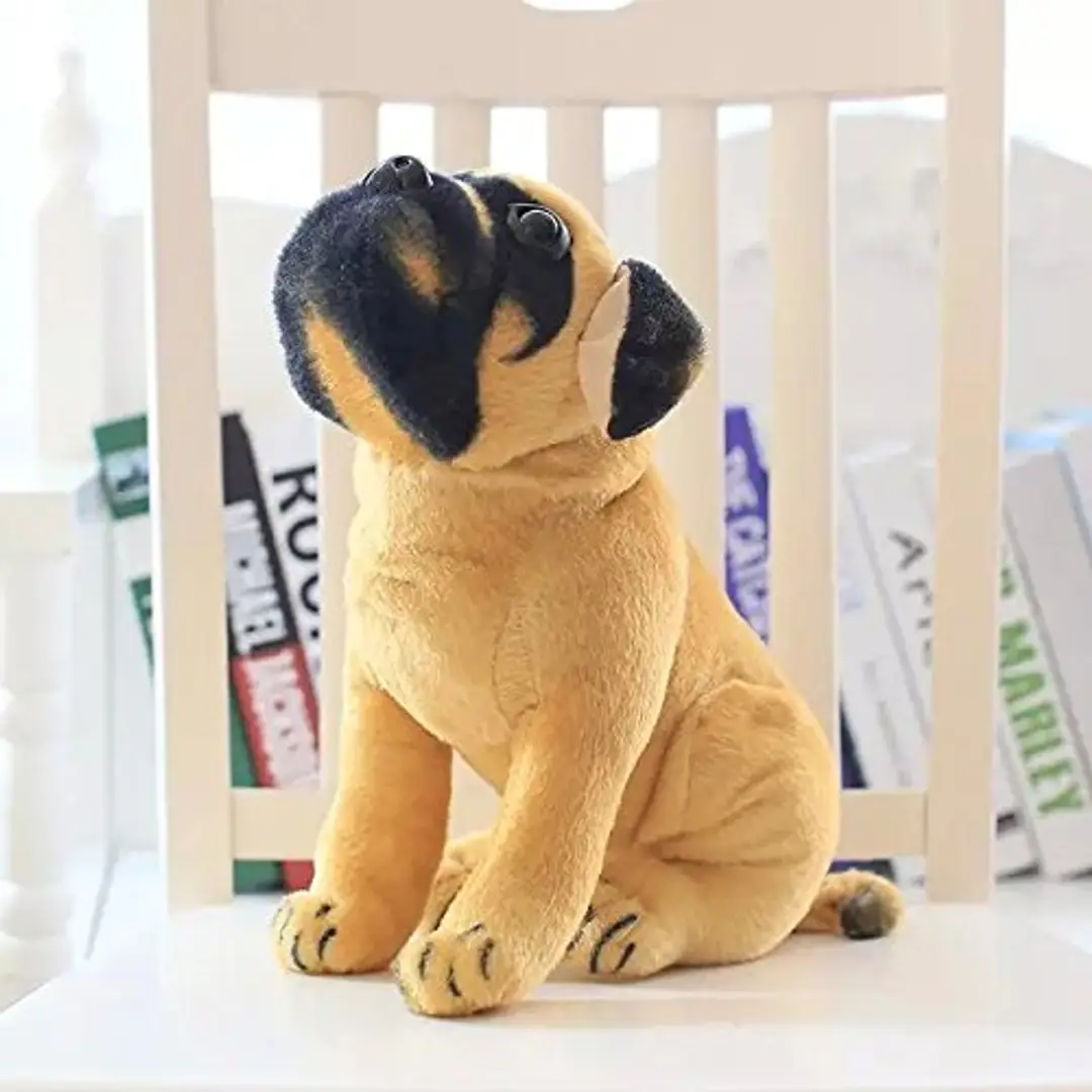 Pug dog soft toy hotsell