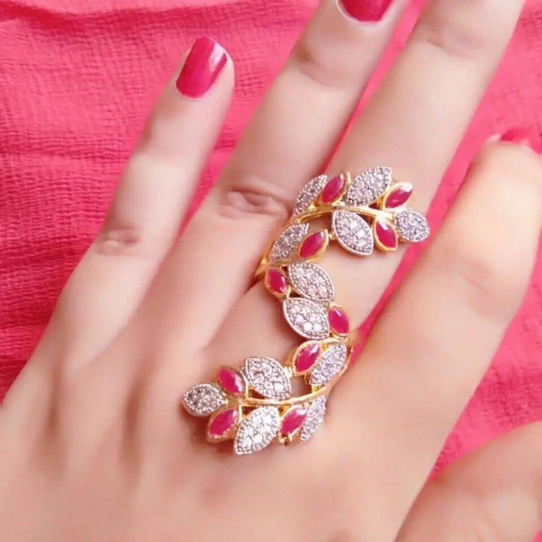 Danika Ring at Rs 13377 | Fashion Finger Ring in Kochi | ID: 13726034988