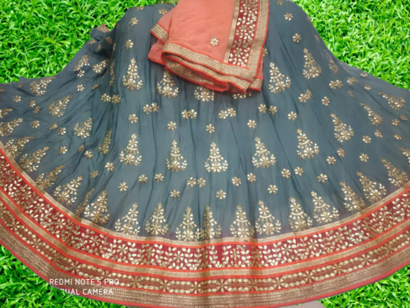 Somnath Women's Embroidered Silk Ethnic Wear Semi-stitched Rajasthani  Rajputi Poshak Lehenga Choli With Dupatta Set |SJJ-18|Yellow-02 :  Amazon.in: Fashion