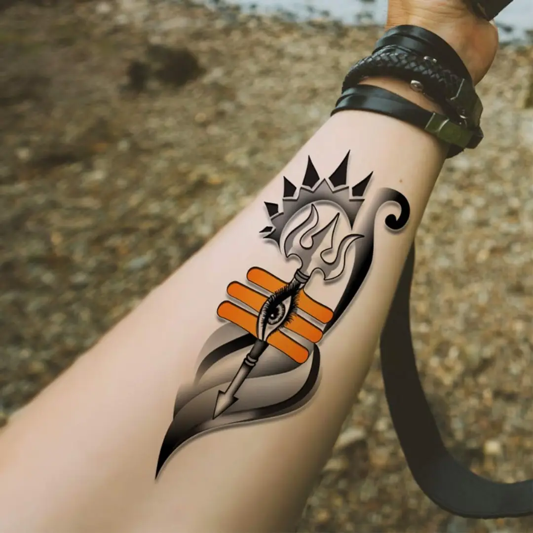 Tattoo uploaded by Samurai Tattoo mehsana • Mahadev tattoo |Shiva tattoo |Trishul  tattoo |Lord shiva tattoo • Tattoodo