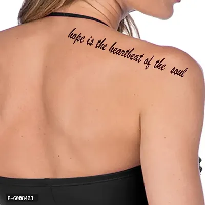 Amazon.com : Inspirational Words Tattoos, Realistic Quotes Temporary Tattoos  Wild Flower Floral Bouquet Tattoo Stickers for Women Girls Face Body Hands  : Beauty & Personal Care