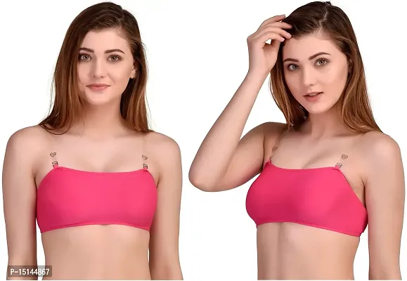 Buy PrettyBEBO Chinki Strapless Stretchable Slip-on Beginners Fancy Bra for  Girls Women Online In India At Discounted Prices