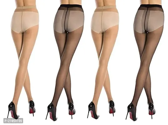 Buy Women's/Girl Net Comfort Panty Hose Long Exotic Stockings Tights  Stocking Free Size Stylishfull length High Waisted Outdoor Sports Apparel  Regular Lined Footed Skin Black/beige Color (Multicolor, 1) Online In India  At