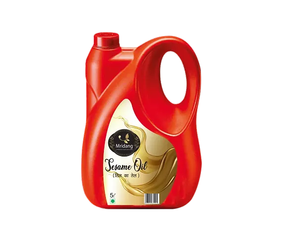 Mridand Sesame Gingelly Oil | Til Ka Tel| 2 Litre Jar Pack