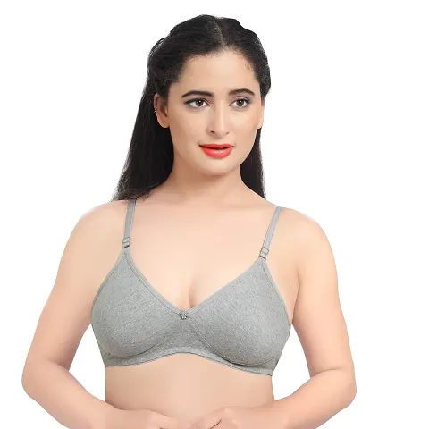 Buy Body Figure Cotton Melange Wiefree Heavy Padded Bra - Lowest price in  India