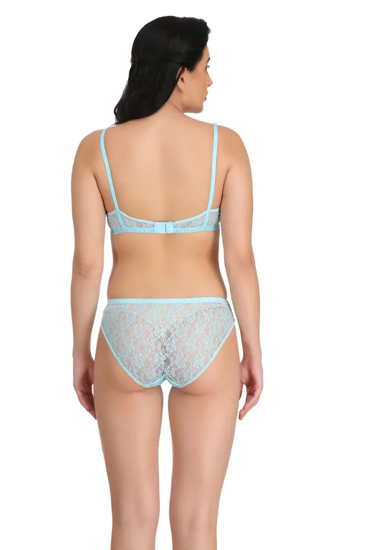 ISBP057-Sky Blue-Buy Online Inner Sense Organic Cotton Seamless Side  Support Bra & Panty Set