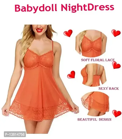 New Hot Babydoll Night Dress, Women Night Suit, First night sexy dress