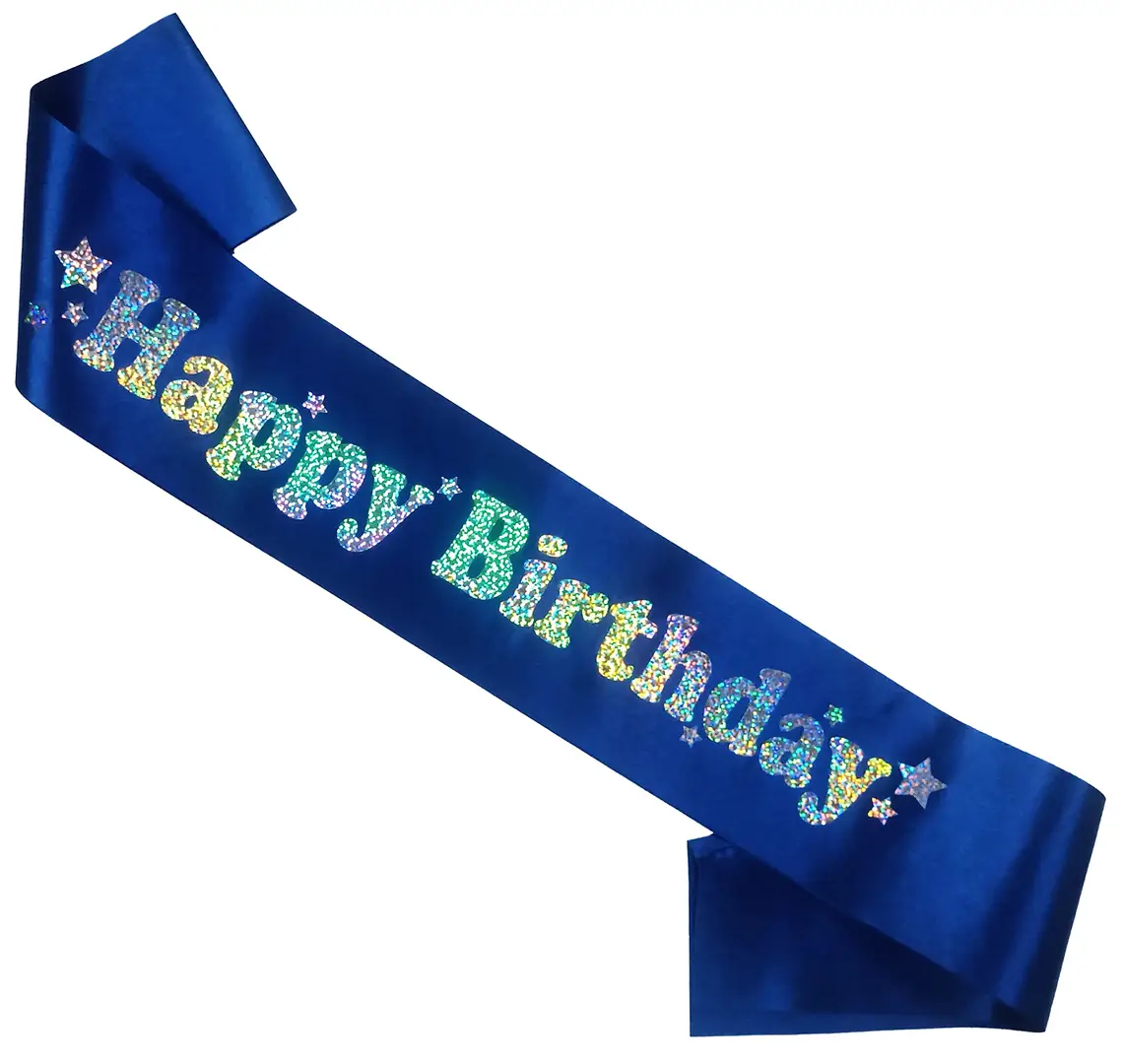 Buy Days OFF Happy Birthday Sash for Dress-up and Party Celebration ...