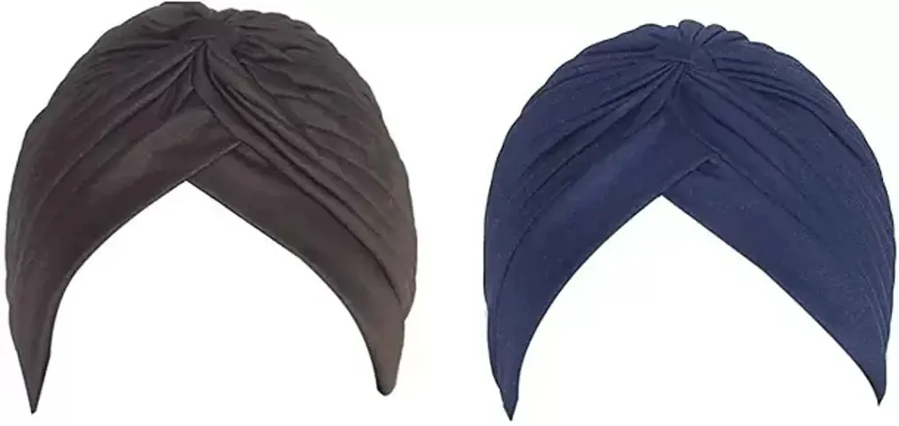 Stylish Fancy Polyester Ethnic Caps Combo For Men Pack Of 2