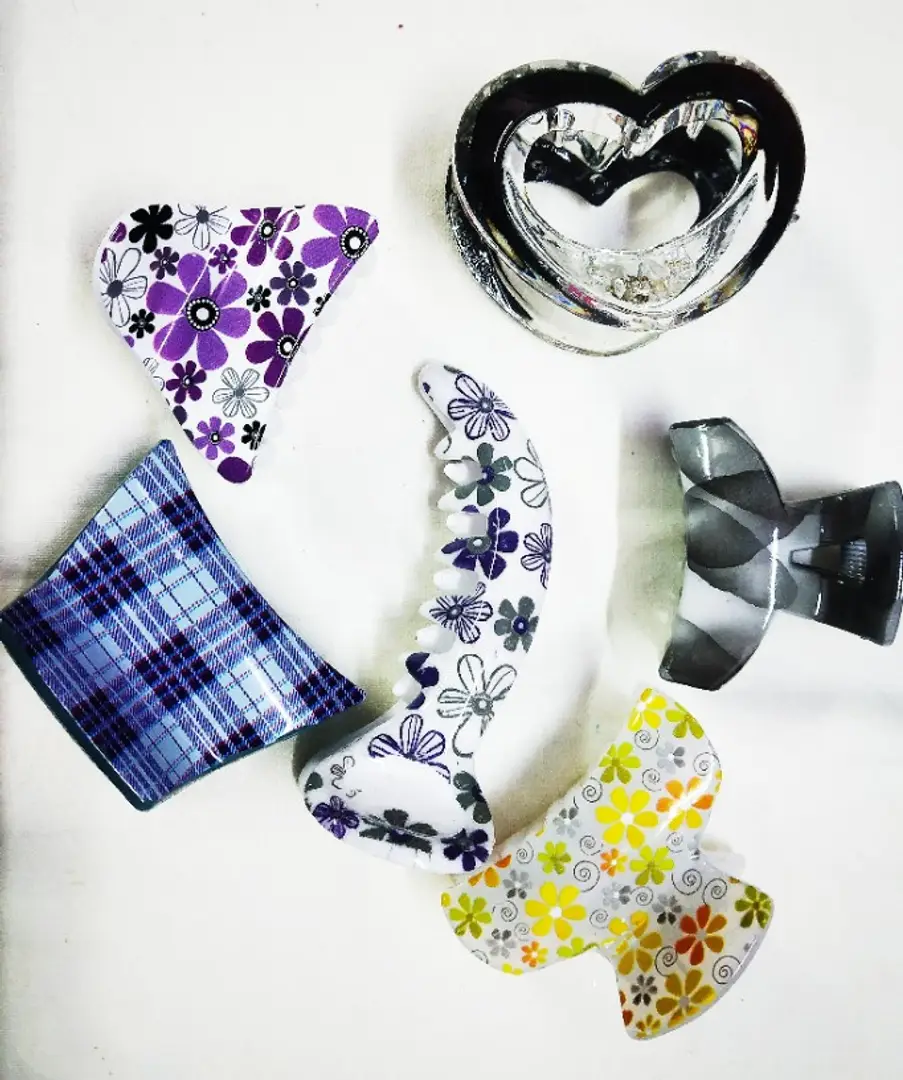 Fancy hair clutch combo of 6 pcs Fancy hair clutch combo of 6 pcs