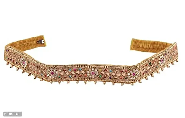 Women Hip Waist Belt Gold Plated Chain saree belt partywear fashion  jewelery 