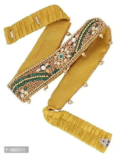 Buy Vama Fashion Hand work Fabric Waist Belly Belt Pink Colour Hip Belt  kamarband Waistband Jewellery for women Saree (Adjustable Size 30-40 inches  only) at
