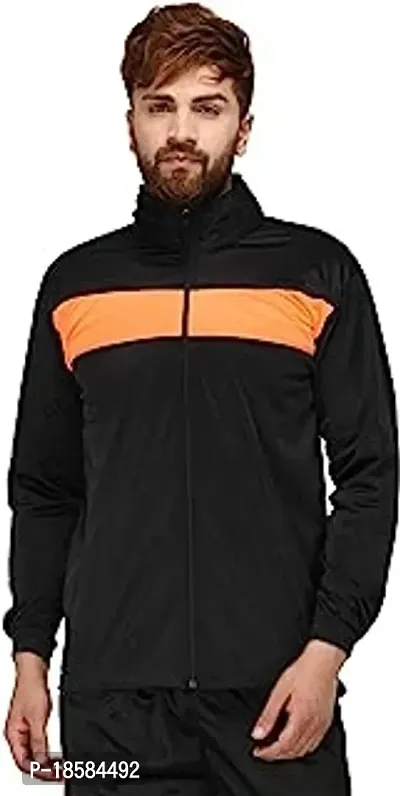 Polyester track outlet jacket