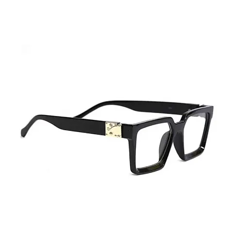 Unisex Stylish Plastic Square Sunglasses