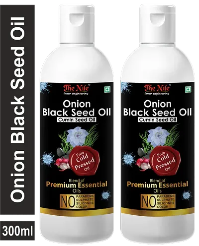 The Nile Onion Blackseed Hair Oil Preventing Hair Loss & Promoting
