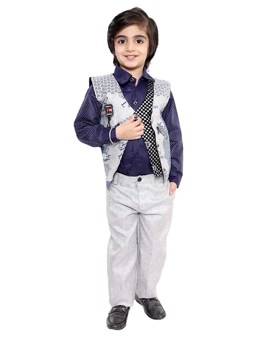 House of Cavani - Boys Brown Tweed Albert Suit | Childrensalon