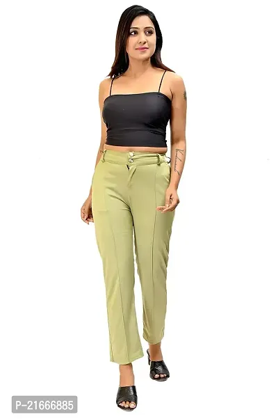 Girls Green High Waist Parachute Trousers | New Look