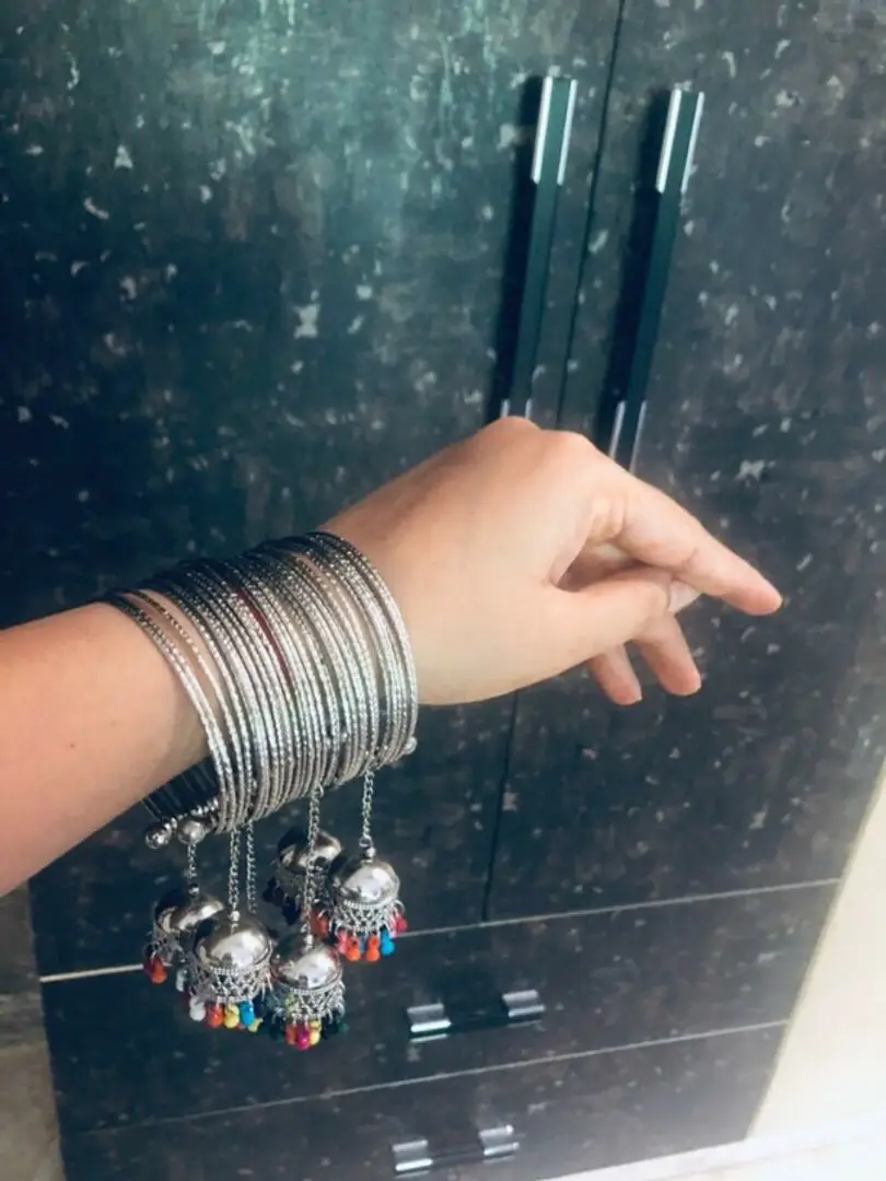 trendy oxidised bangles