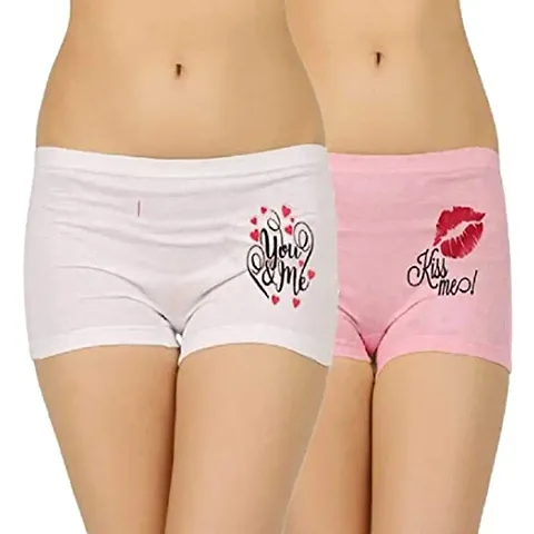 Knickers Women Boyshorts Pocket Girl Safety Shorts Ladies Safety Panties  Female Underwear Women Panties Underpants Ladies Boxer Briefs (Color :  Pink, Size : XXX-Large) : : Fashion
