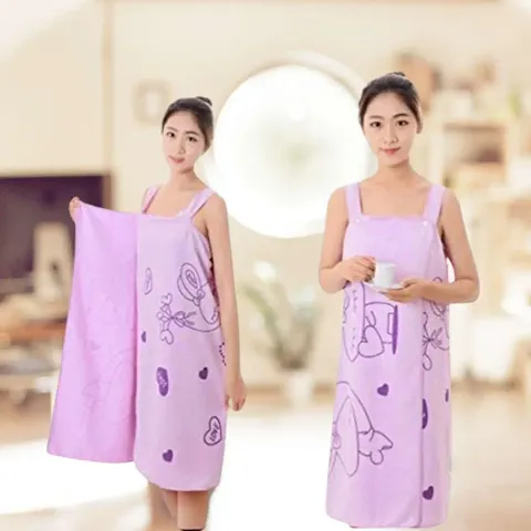 Wearable Drying SPA Shower Towel Bath