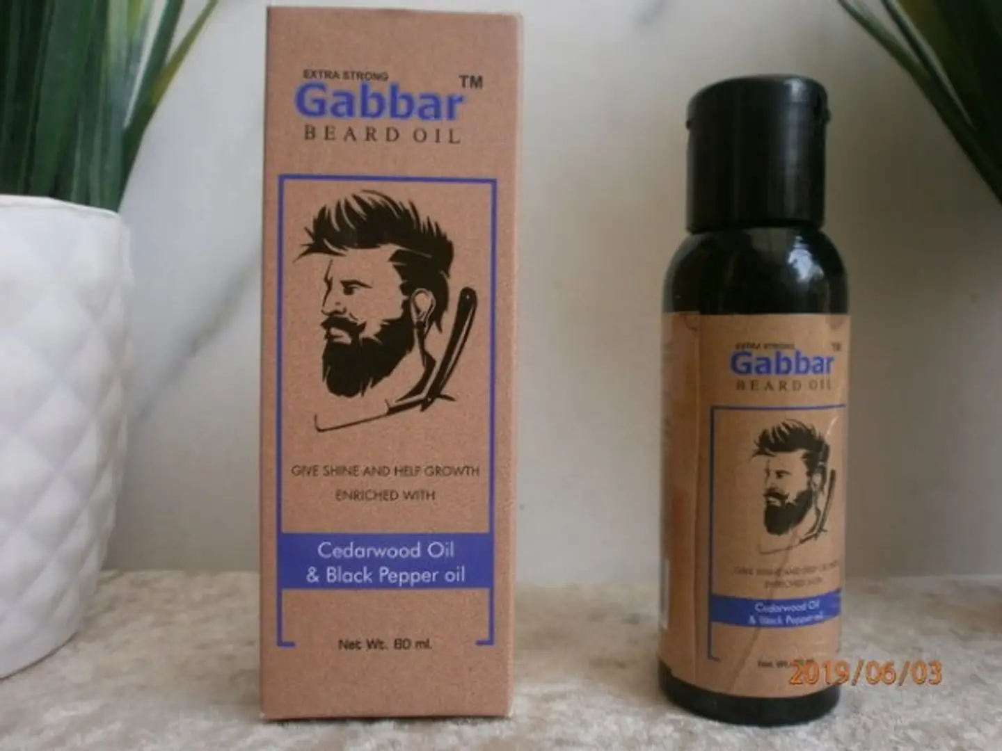 Gabbar Beard Oil For Men Nagbai beard growth oil i. gabbar beard oil for men