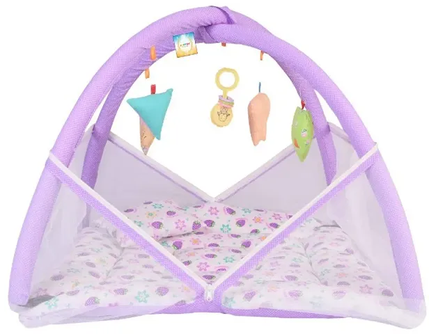 Baby Boys  Baby Girls Bedding Set Mattress with Mosquito Net for 0-6 Months Infants