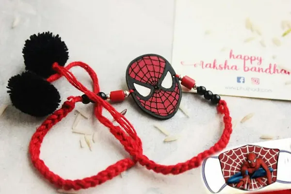 Spiderman Rakhi With Mask