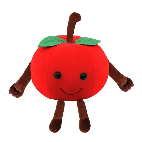ANICOZ Cute Cherry Fruit Plush Pillow Doll for Home Decoration, Gifting, Baby, 12 x 12 Inch