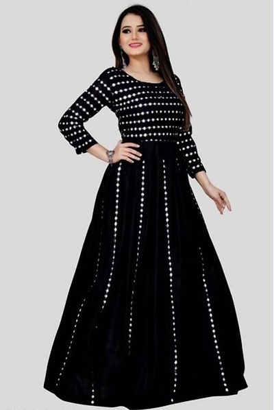 party wear ethnic gowns