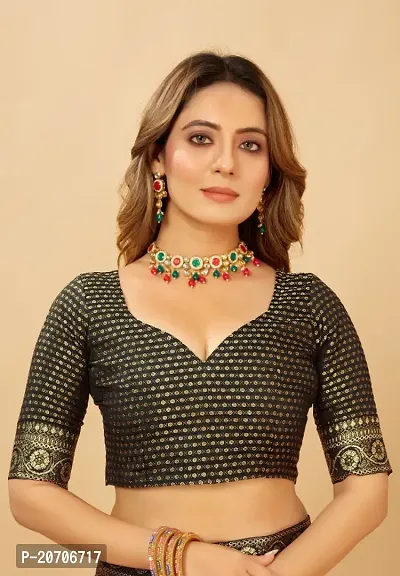 Black lace clearance saree blouse