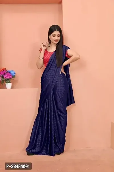 Buy online Green Georgette Plain Saree With Blouse from ethnic wear for  Women by Shaily for ₹1449 at 71% off | 2024 Limeroad.com