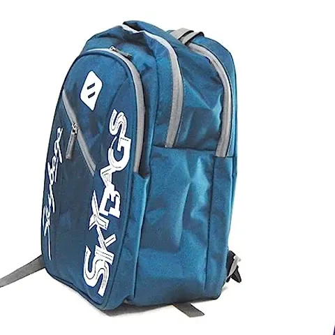 39 L Polyester Comfortable Casual Bag with Rain Cover CollegeBackpackSchool Bag (Light Blue)