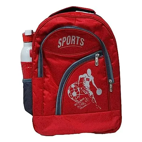Red Stylish New Casual Backpack  Laptop Bag  College Bag