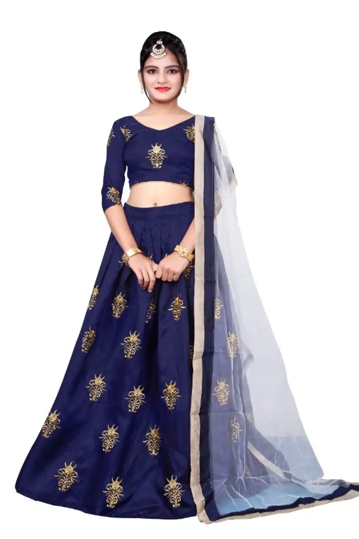 Banglori satin lehenga 2025 choli