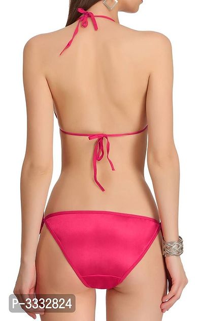 Buy Halter Bikni Sexy Honemoon Beachwear Bra and Panty Set Online
