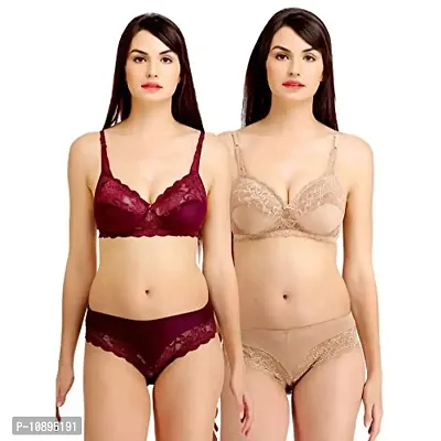 Buy Beach Curve-Women's Net Bra Panty Set for Women Lingerie Set Sexy  Honeymoon Undergarments (Color : Green)(Pack of 1)(Size :36) Model No : Net  SSet Online In India At Discounted Prices