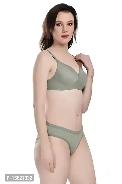 Cotton Bra and Panty Set for Women